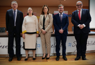 Foto de la presentación en Sevilla
