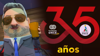 Imagen de la creatividad del capítulo sobre el 35 Aniversario de Fundación ONCE