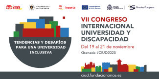 Creatividad del VII Congreso Universidad y Discapacidad