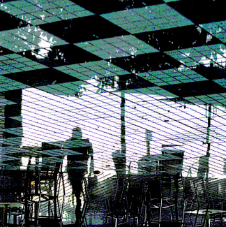 Fotografía de la obra de Carmen Ollé 'Jaque Mate'