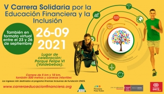 Imagen del cartel de la Carrera Solidaria