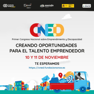 Cartel del Congreso de Emprendimiento de Fundación ONCE