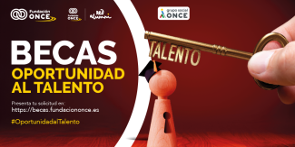 Cartel de las becas Oportunidad al Talento