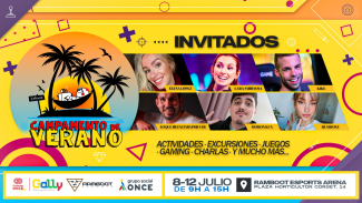 Creatividad del Campamento de vidoejuegos accesibles de Fundación ONCE en Valencia