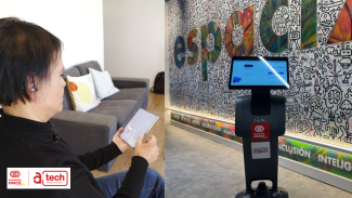 Creatividad de A TECH y Temi para el MWC