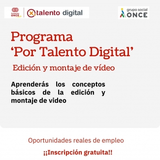 Imagen de la creatividad del curso 'Por Talento Digital'
