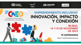 Cartel del II Congreso Nacional sobre Emprendimiento y Discapacidad