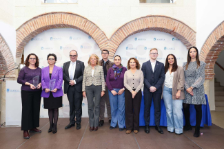 Foto del acto de entrega de premios