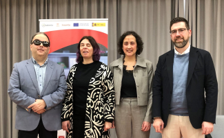Foto del acto de presentación en Galicia