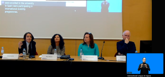 Foto de la presentación en la Universidad de Oporto