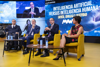 Foto de la inauguración en 'Por Talento Digital' de Fundación ONCE