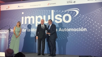 Foto de la entrega de premios que recoge José Luis Martínez Donoso