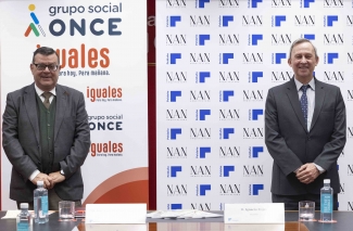 Fotografía de los firmantes del acuerdo