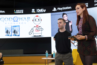 Fotografía de la presentación en la sede de Por Talento Digital de Fundación ONCE