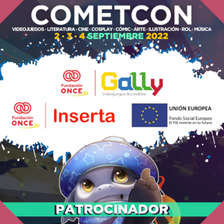 Cartel del evento en el que participa Fundación ONCE