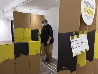 Fotografía de un usuario enfrentándose al desafío ASU