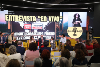 Foto del evento en la sede de Por Talento Digital