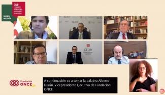 Captura de pantalla del acto de inauguración