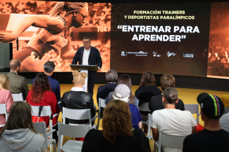 Fotografía del acto de inauguración en Por Talento Digital de Fundación ONCE