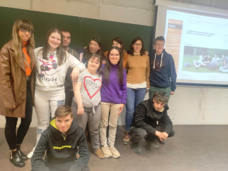 Participantes del programa LaborAble de la Universidad Publica de Navarra