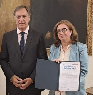 Foto de la entrega de distinciones celebrada en Salamanca