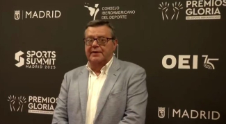 Foto del director general de Fundación ONCE en la entrega de Premios GLORIA