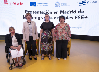 Foto de la presentación en Madrid, en la sede de Por Talento Digital
