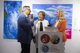 Fotografía de la inauguración en Cambio de Sentido de Fundación ONCE