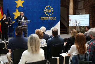 Foto de la presentación de Fundación ONCE