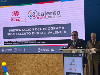 Foto del acto de presentación de 'Por Talento Digital' en Valencia
