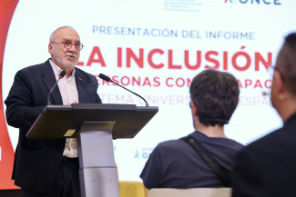 Foto del acto de presentación en Madrid