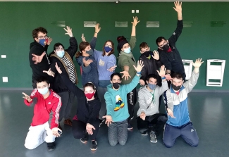 Foto de alumnos de la Universidad de Cantabria el pasado curso