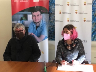 Fotografía de los firmantes del acuerdo