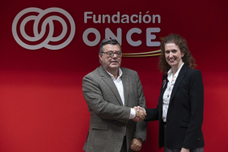 Foto del acto celebrado en la sede de Fundación ONCE