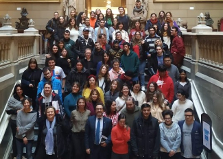 Fotogrfaía de los alumnos