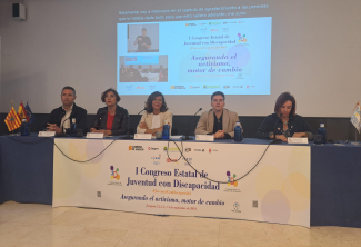 Foto de la clausura del Congreso de CERMI y Fundación ONCE