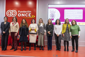 Foto del encuentro de Fedepe en Fundación ONCE