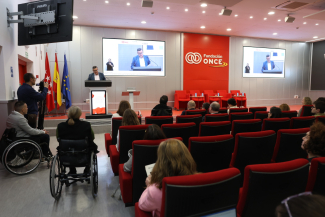 Foto de la Jornada celebrada en la sede de Fundación ONCE