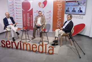 Foto de la presentación de la campaña en Servimedia