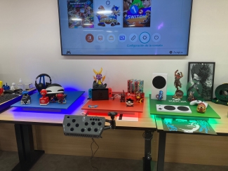 Foto zona de videojuegos