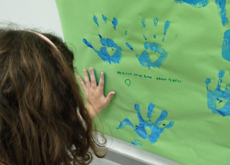 Foto de un alumno de uno de los centros