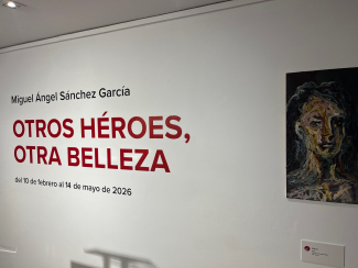 Imagen con el titulo de la exposición en Cambio de Sentido