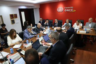 Foto de la reunión del Patronato de Fundación ONCE