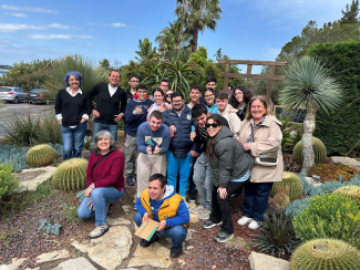 Foto de los alumnos en una de las actividades del curso