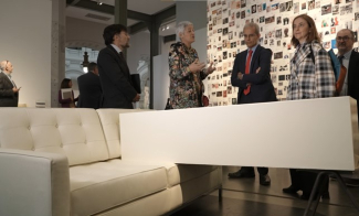 Foto de 'Transfer' en la inauguración de la Bienal en CentroCentro