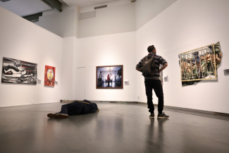 Foto de la exposición de Fundación ONCE en CentroCentro Madrid