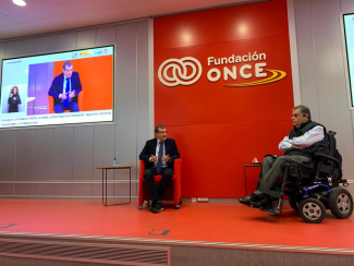 Fotografía de la Asamblea en la sede de Fundación ONCE