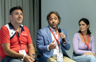 Fotografía de la participación de Fundación ONCE en StartUp Olé