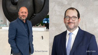 Composición fotográfica de los dos expertos