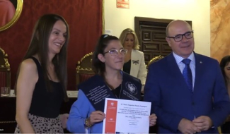 Fotografía graduación en la Universidad de Granada